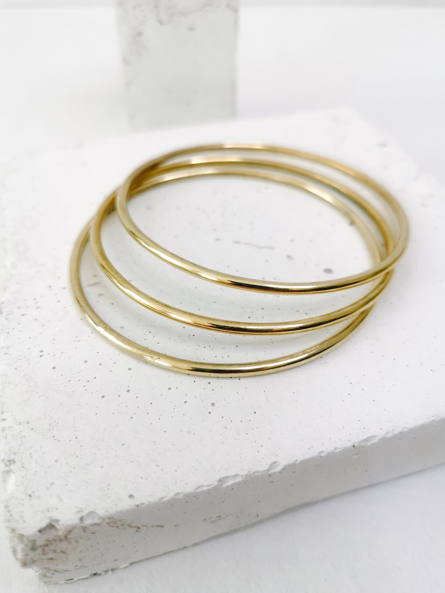 Thin solid brass bangle, statement bangle, simple bangle, tribal gold bangle, minimalist bangle