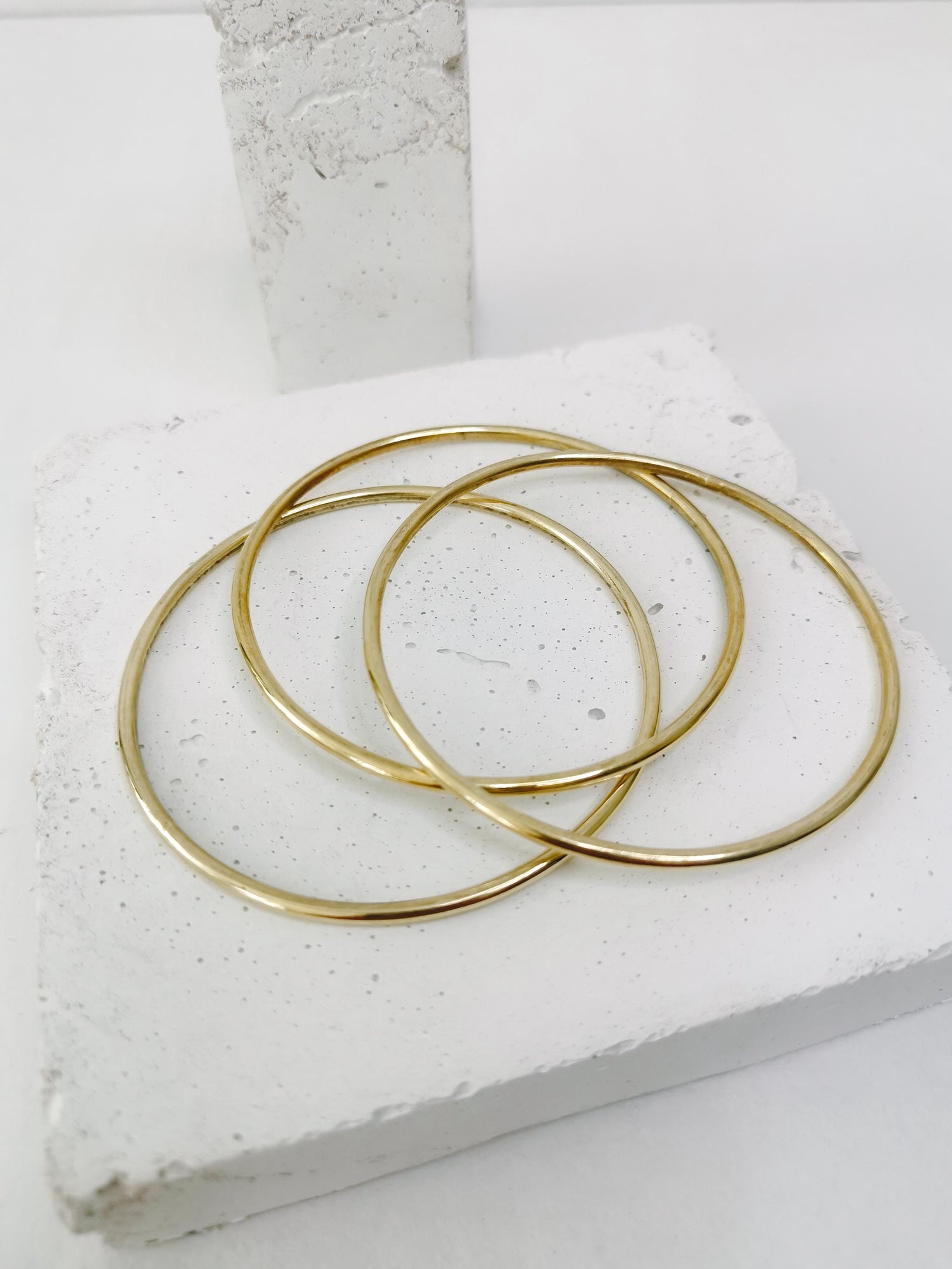 Thin solid brass bangle, statement bangle, simple bangle, tribal gold bangle, minimalist bangle
