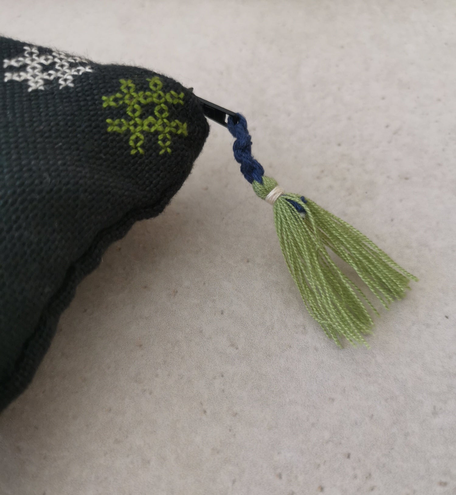 Trousse de maquillage bohème du Laos, trousse de maquillage, sac à main hippie, portefeuille, trousse de maquillage faite main