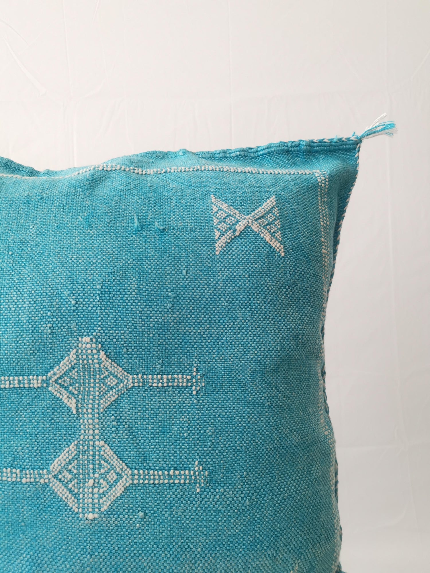 Coussin Sabra 45x45 cm, Housse de coussin Boho Éclectique du Maroc, Housse de coussin marocaine,