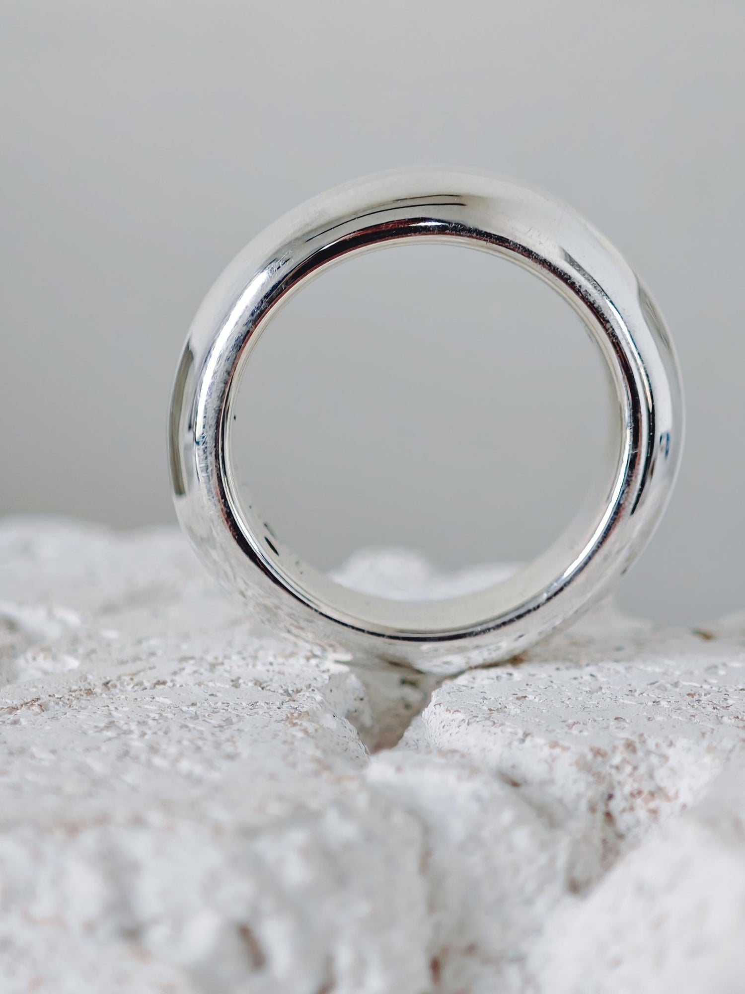 Puffy Statement Ring aus 925 Silber, Chunky Ring, Bold Minimalist - CocosyBerlin