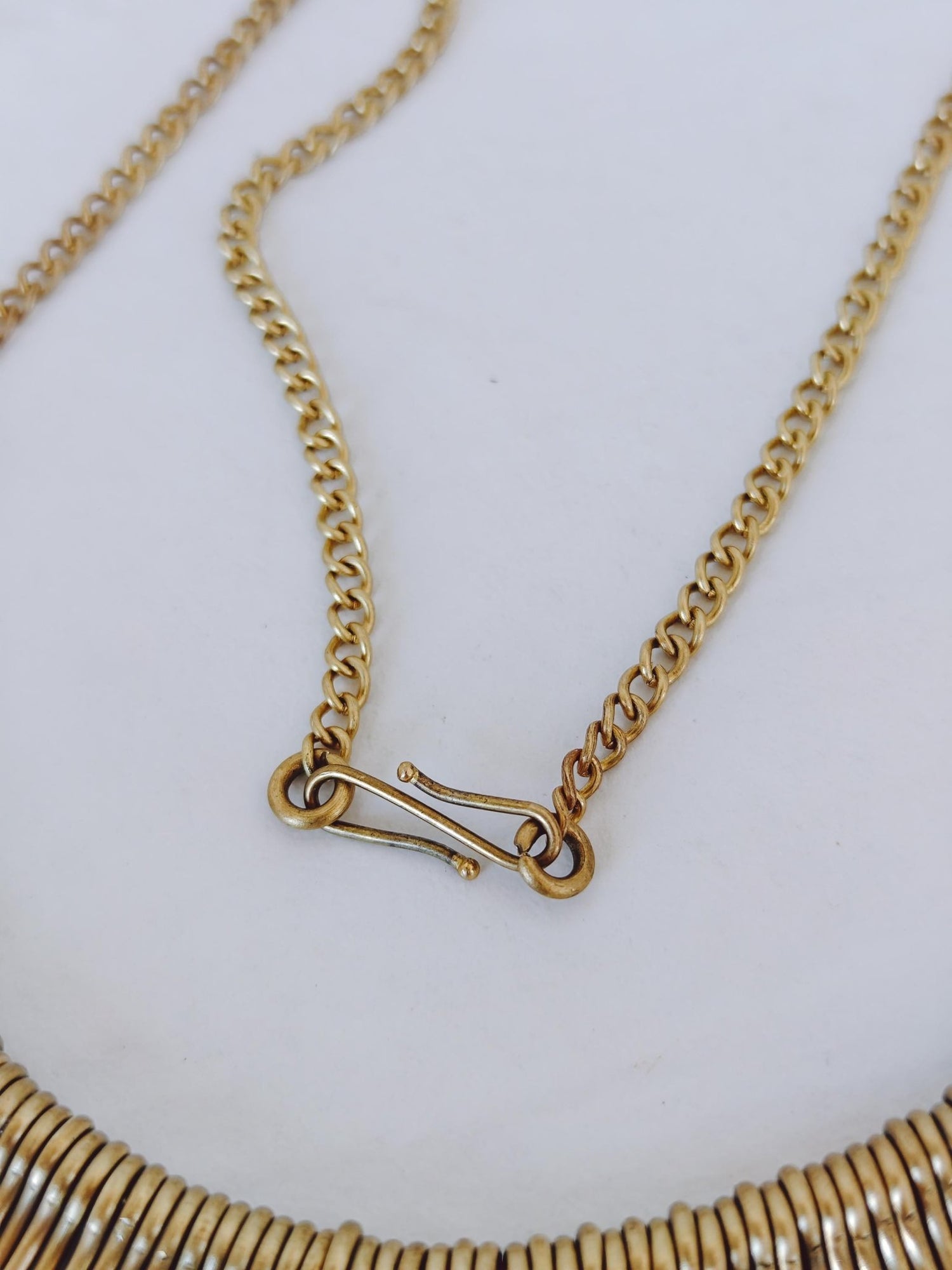 Boho Halskette aus goldenem Messing Sonnenstrahlen Design, Statement Kette / Choker 'Sonne' - CocosyBerlin