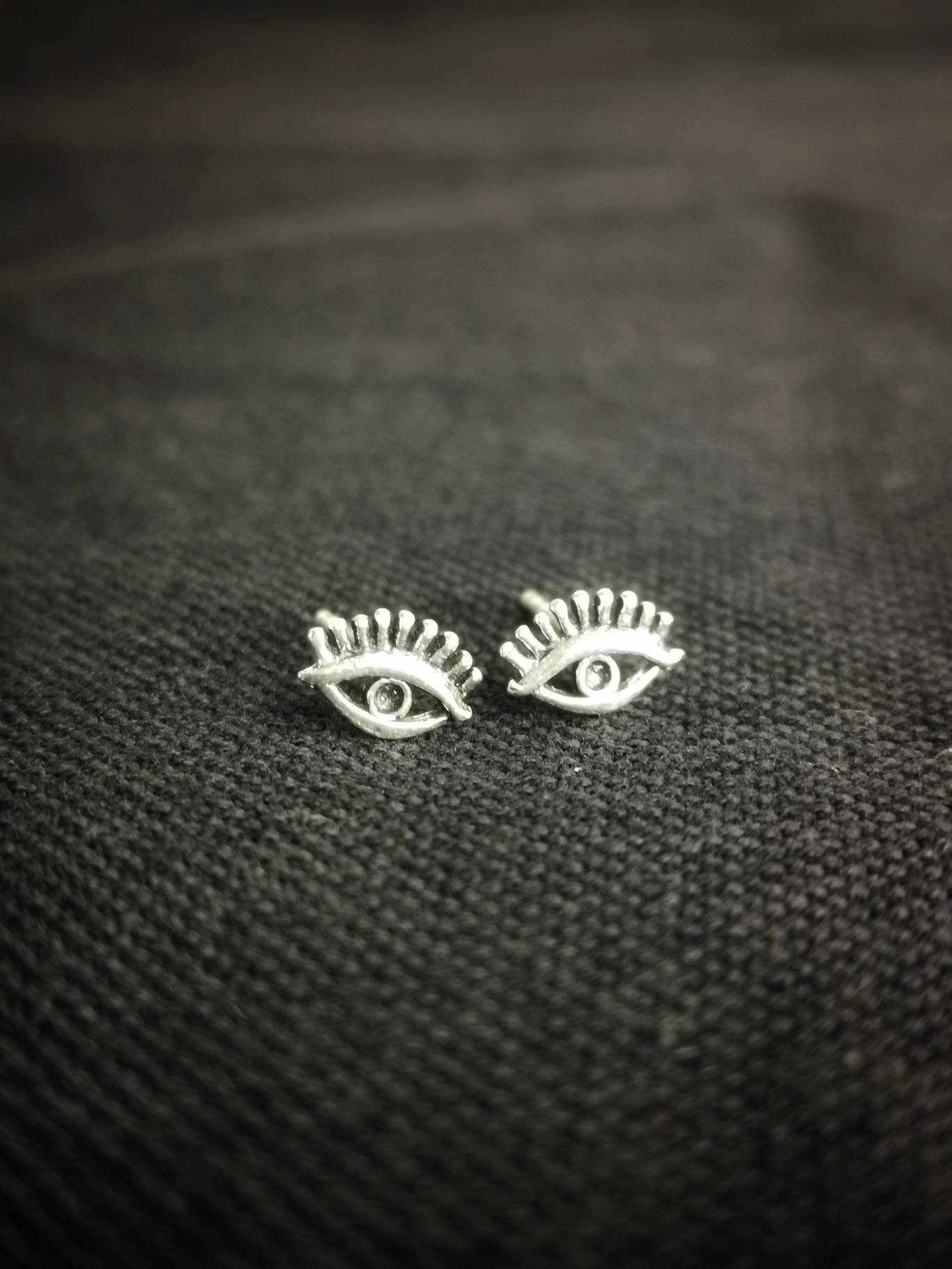 Eye Studs Silver 925, Studs Sterling Silver