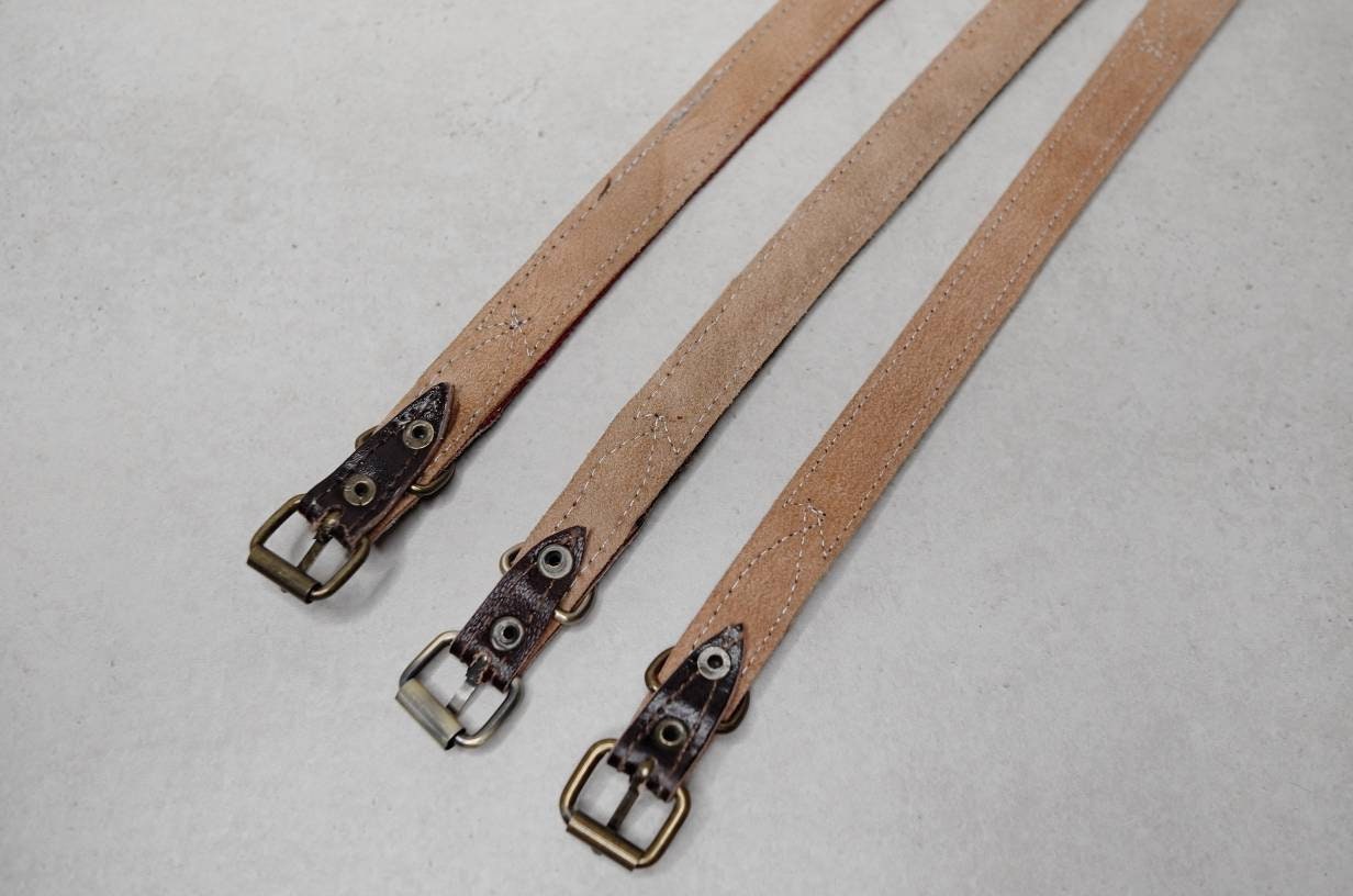 Hundehalsband aus Leder und Vintage Kelim Stoff, Kleines Hundehalsband aus Marokko, marokkanisches Halsband für kleine Hunde, Handarbeit