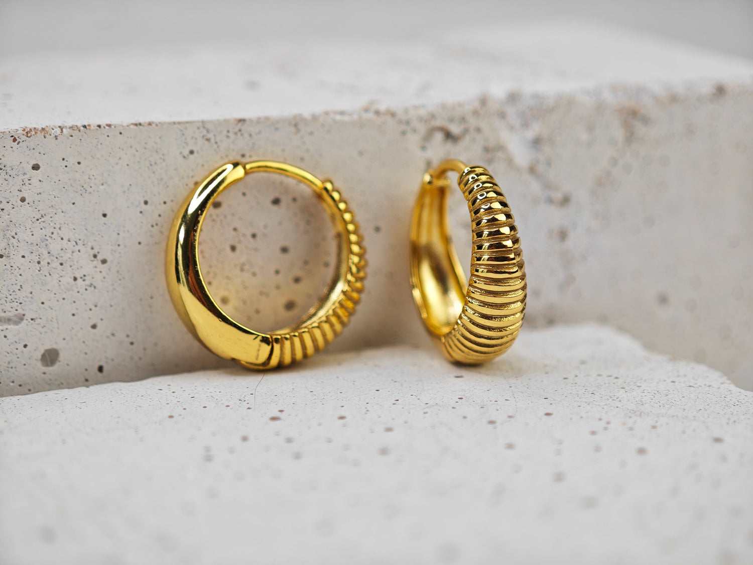 Goldener Schmuck - vergoldetes Silber & Messing - CocosyBerlin