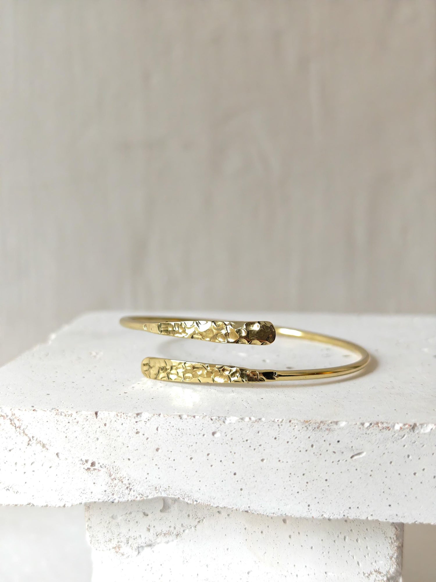 Golden adjustable bangle, hammered textured, brass bangle, Golden Bangle Cuff, Minimalist bracelet