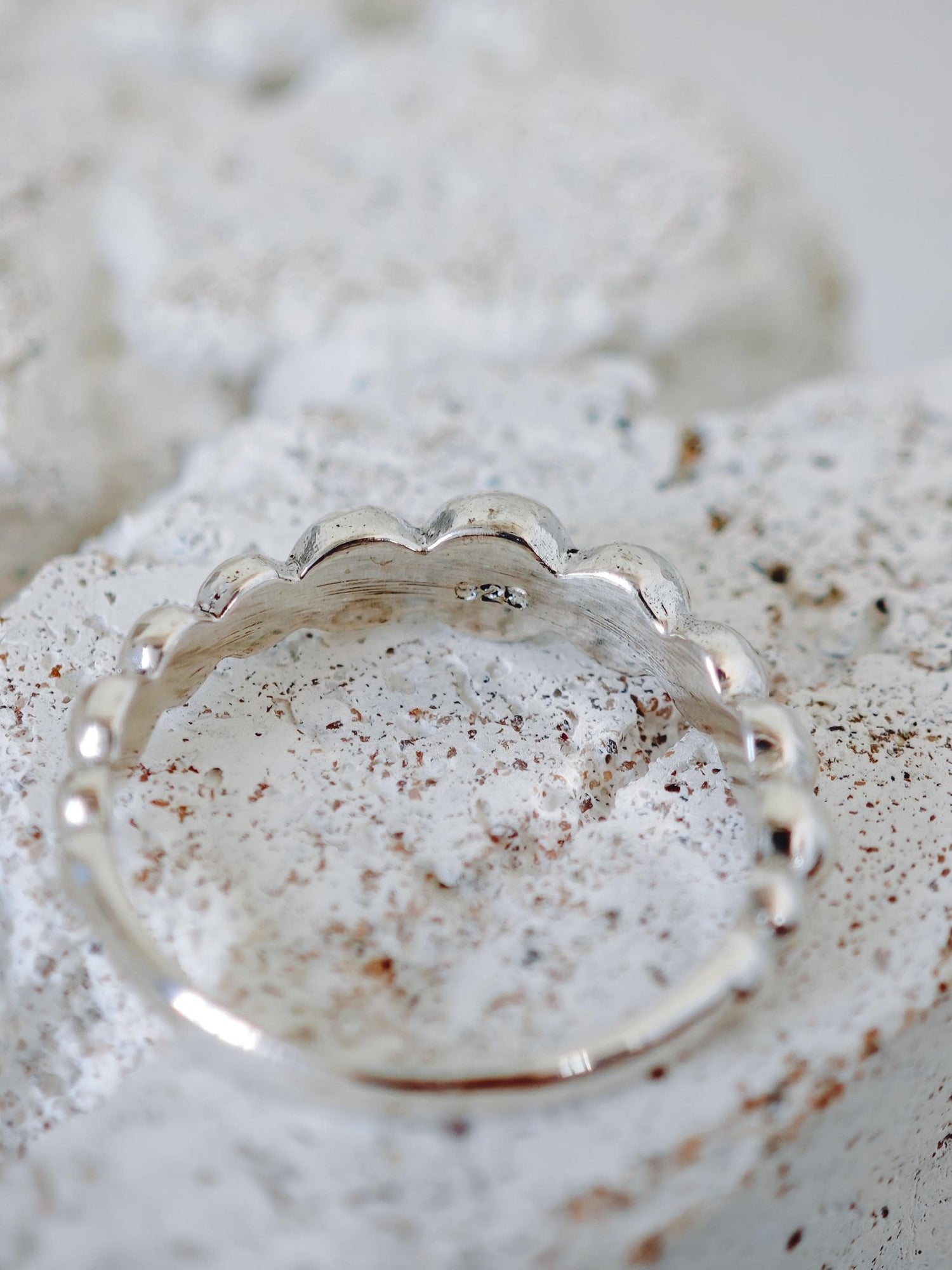 Bubble Ring aus 925 Silber, Kugelring Sterling Silber, Ball Ring - CocosyBerlin