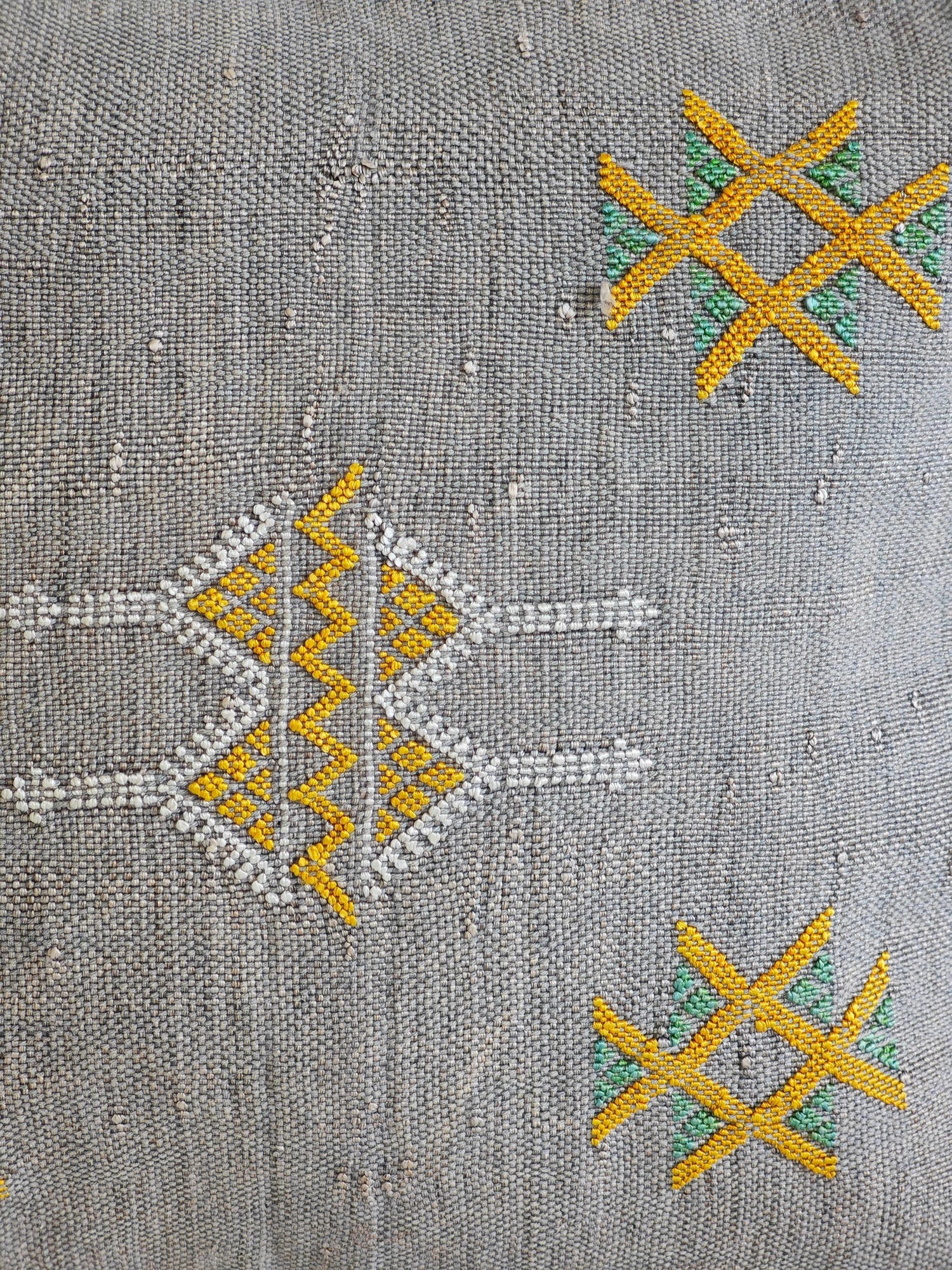 Sabra Kissenbezug aus Marakesch, Boho Kissenhülle Marokko, Sabra Silk Cushion Cover