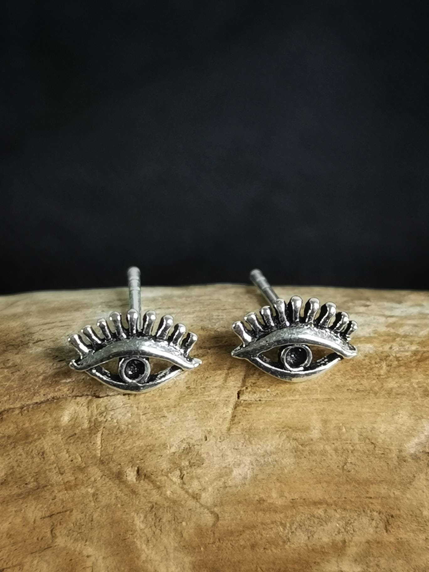Auge Ohrstecker Silber 925, Ohstecker Sterling Silber