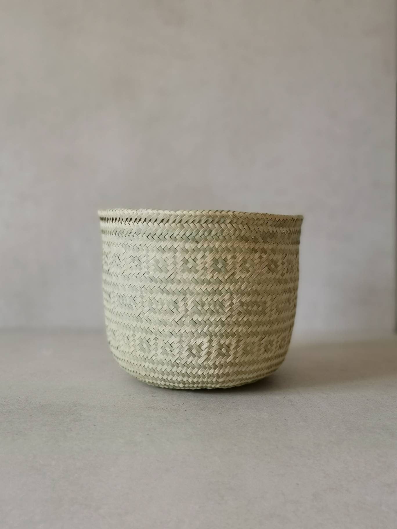 Boho storage basket from Mexico, plant basket, organization basket, Mexican basket