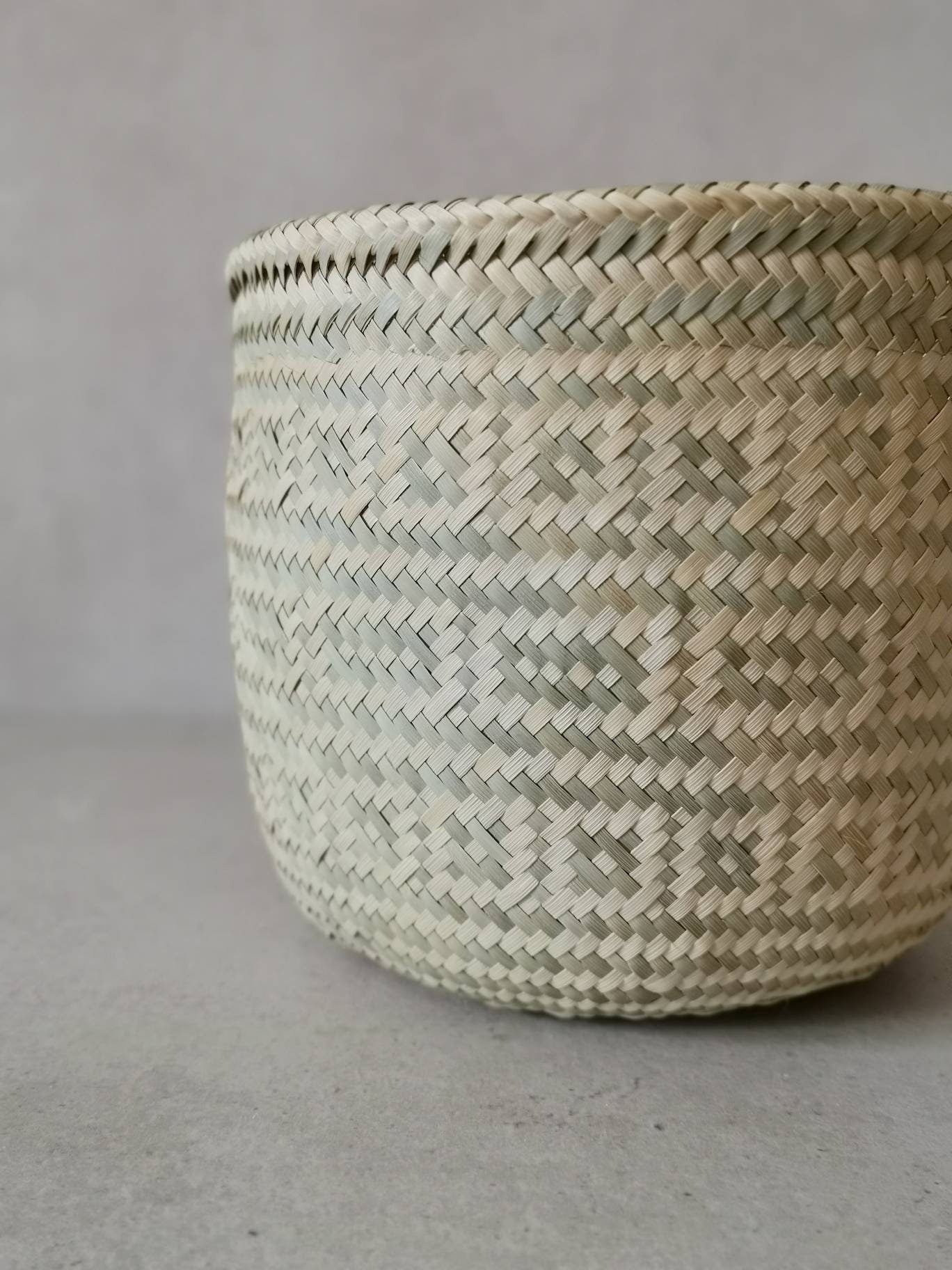 Boho storage basket from Mexico, plant basket, organization basket, Mexican basket