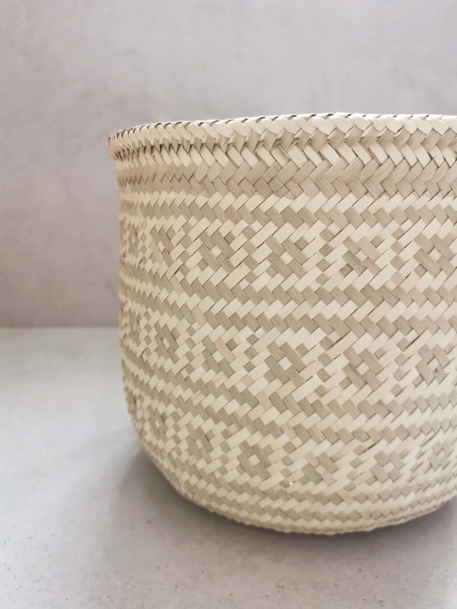 Aufbewahrungskorb aus Mexiko, Pflanzenkorb, Ordnungskorb, Mexikanischer Boho Korb, Handarbeit aus Mexiko
